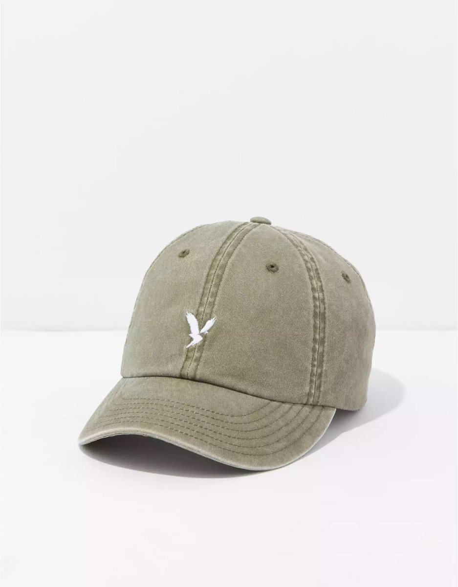 Chapeaux American Eagle AEO Baseball Vert Olive Homme | TAA-62568238